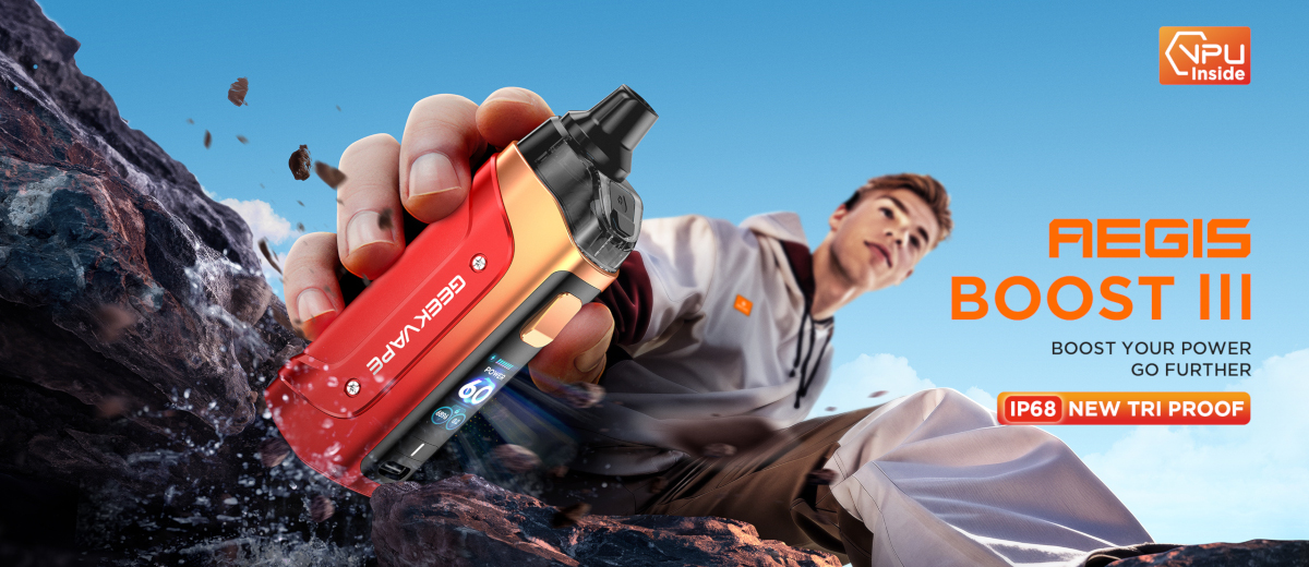 GeekVape Aegis Boost 3 Kit Banner