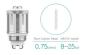 Preview: Eleaf Coils zu GS-Air Modelle