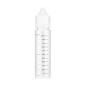 Preview: 60ml Leerflasche (PET) mit Skala