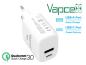 Preview: Vapecell Steckernetzteil QC 3.0 USB 5V-3A / 9V-2A /12V-1.67A Quick Charge