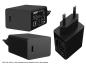 Preview: Xtar PD20W Steckernetzteil 100-240VAC zu USB 5V-3A / 9V-2,22A / 12V-1,67A 20W