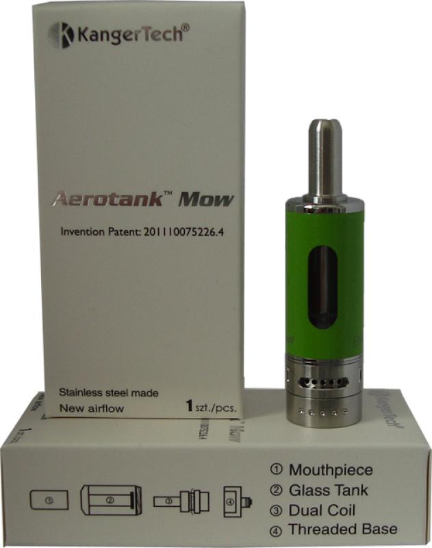 Kangertech Aerotank Mow (EMOW) Glas 1.8 ml 17mm