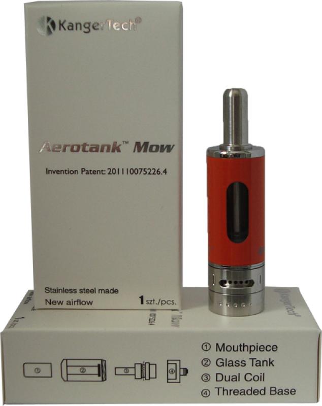 Kangertech Aerotank Mow (EMOW) Glas, 1.8 ml, 17mm