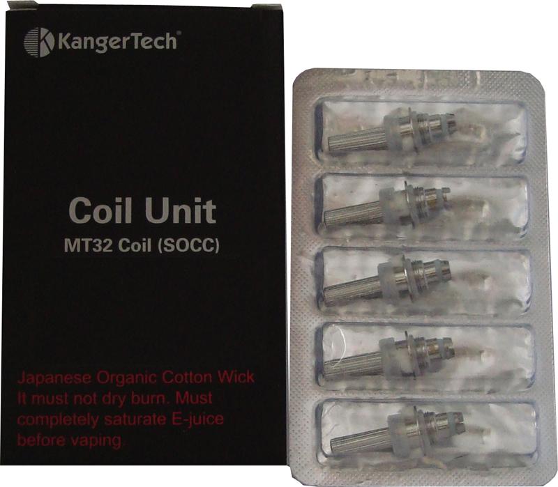 SOCC, 1.5 Ohm Ersatzverdampfer Kangertech, Packung zu 5 Stk.