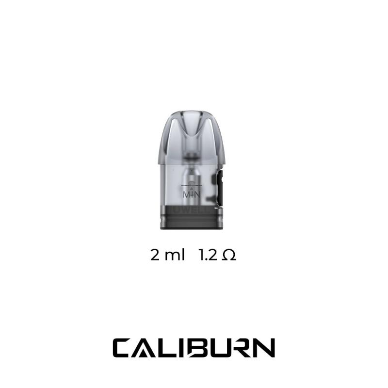 Uwell Caliburn A2 A2S & AK2 Pod 4 Stk. 2ml 1.2Ohm (Sidefill)