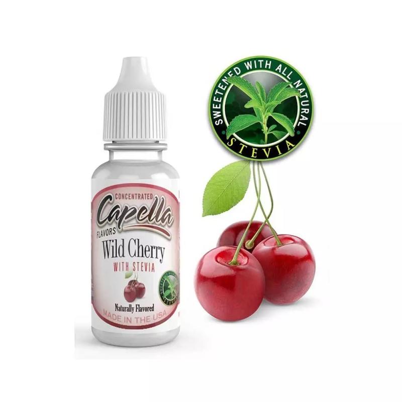 Capella Flavors Wild Cherry Stevia Aroma 13ml