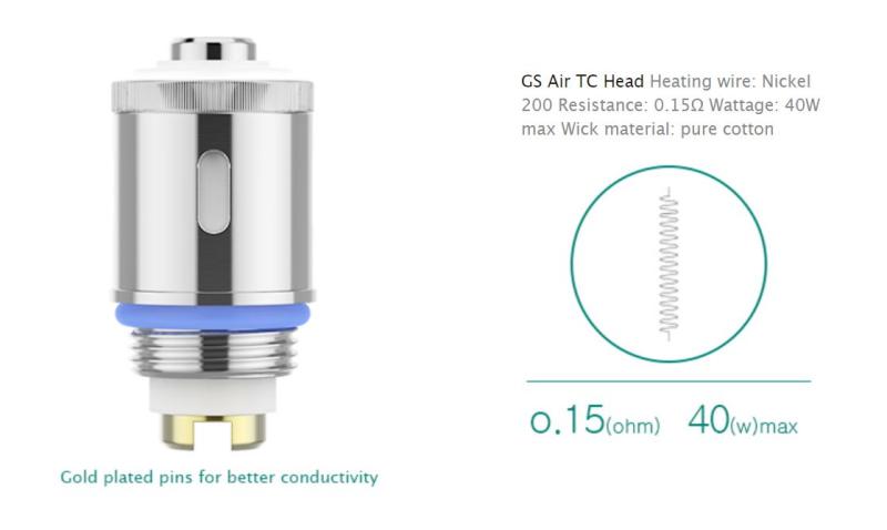 Eleaf Coils zu GS-Air Modelle