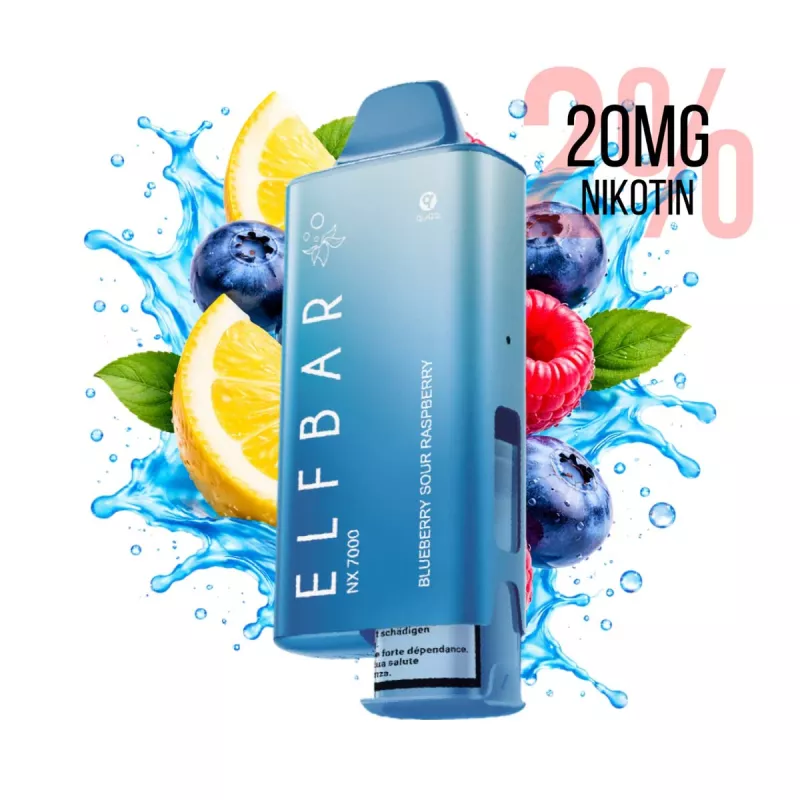 ELFBAR NX 7000 Kit Blueberry sour Raspberry
