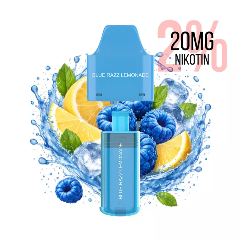 Ersatz Pod und Flasche zu NX 7000 Kit Blue Razz Lemonade