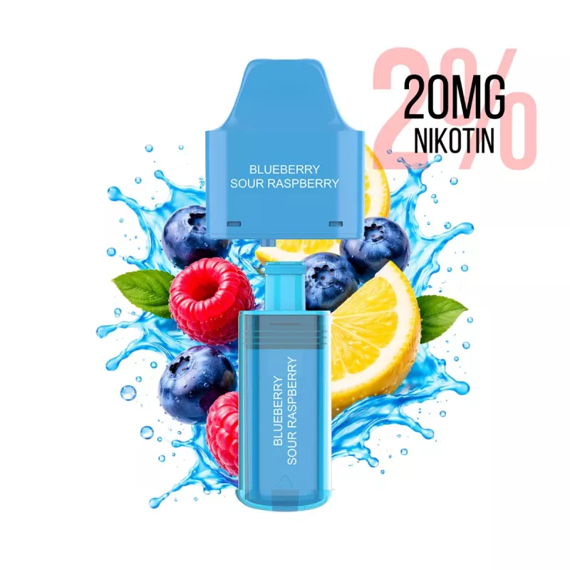 Ersatz Pod und Flasche zu NX 7000 Kit Blueberry sour Raspberry