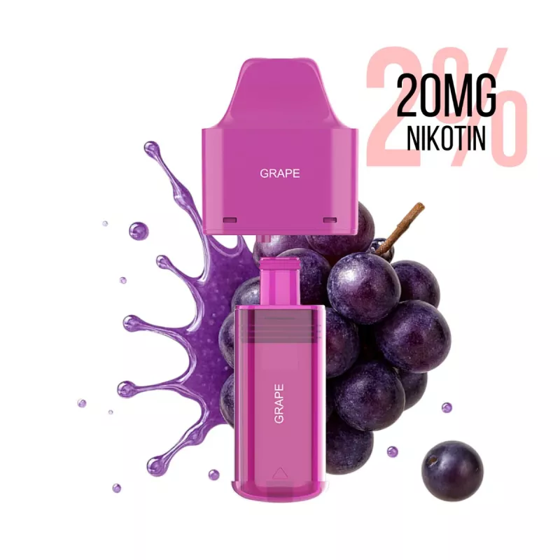 Ersatz Pod und Flasche zu NX 7000 Kit Grape