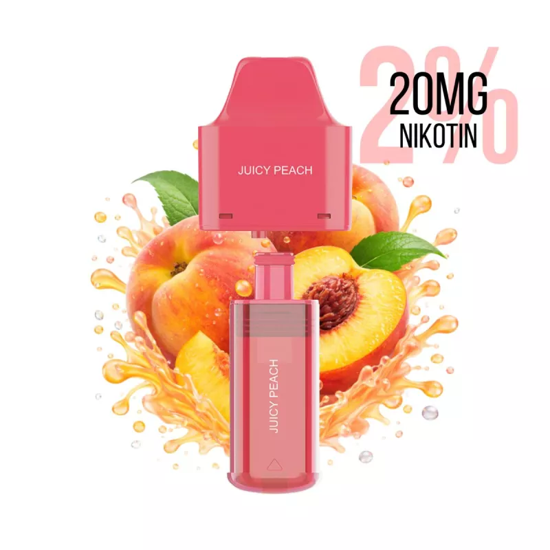 Ersatz Pod und Flasche zu NX 7000 Kit Juicy Peach