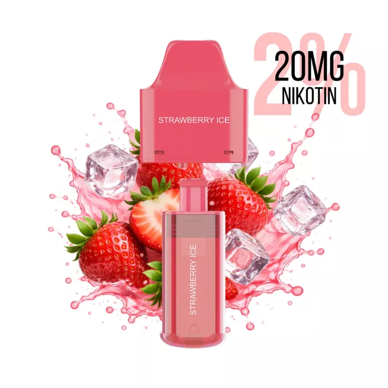 Ersatz Pod und Flasche zu NX 7000 Kit Strawberry Ice