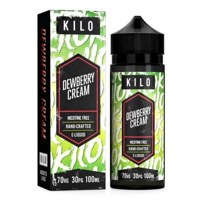 KILO E-Liquid, Dewberry Cream, 100 ml, Shorfill