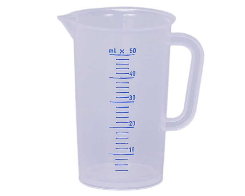 Messbecher PP, mit Skala