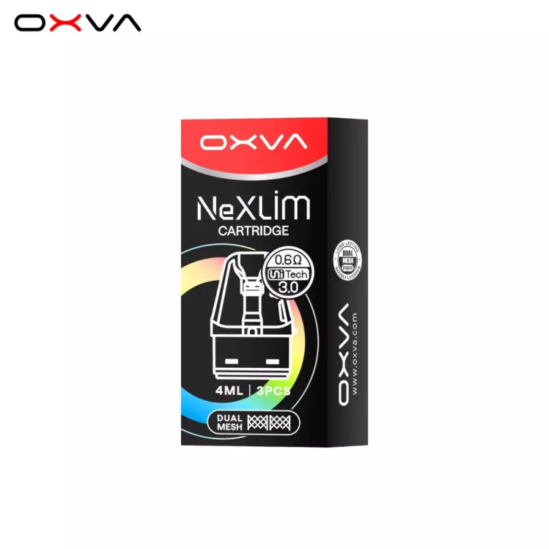 Oxva NeXLIM V2 Kartuschen Pod Top Fill 3 Stk. 4ml 0.6 Ohm Box