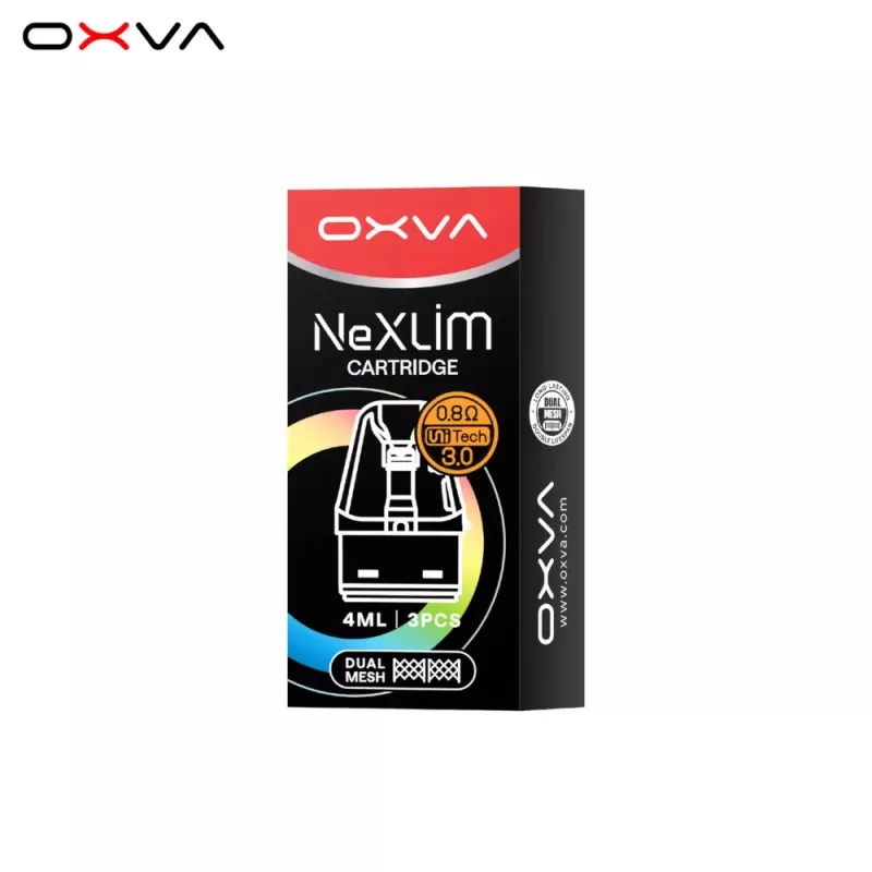 Oxva NeXLIM V2 Kartuschen Pod Top Fill 3 Stk. 4ml 0.8 Ohm Box