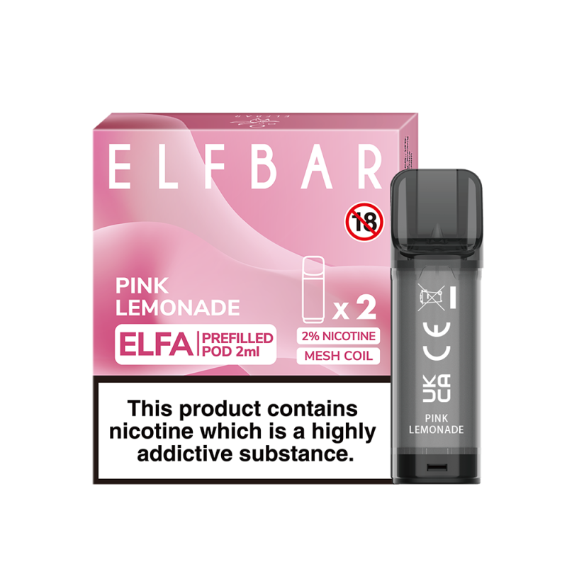 ELF BAR, ELFA Pod, 2x 2ml, 20mg/ml, 600 Züge