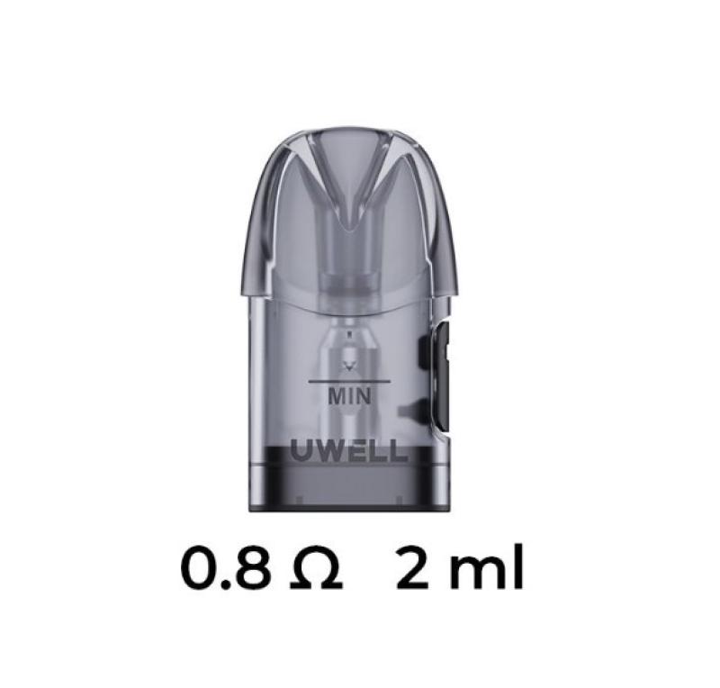 Uwell Caliburn A3 / A3S / AZ3 Pod Sidefill 4 Stk 2ml