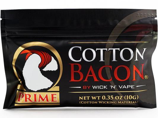 Wick n Vape, Prime Cotton Bacon, 10 Stk./Pack
