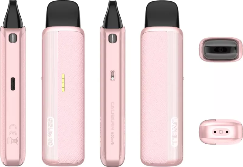 Uwell Caliburn G5 Lite SE Pod Kit 1600mAh Pink Leather Side