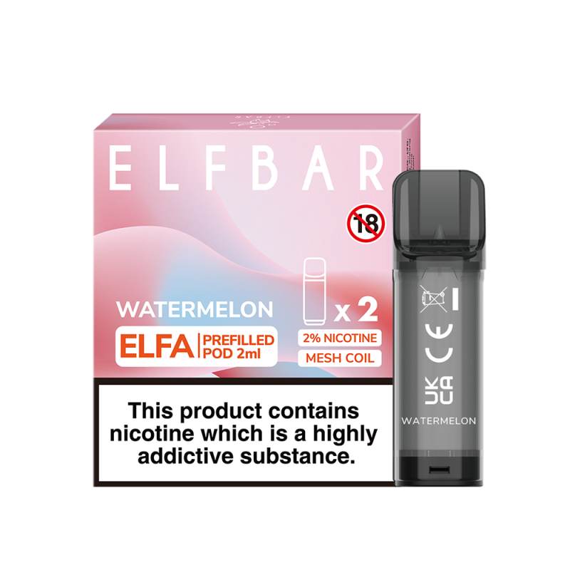 ELF BAR, ELFA Pod, 2x 2ml, 20mg/ml, 600 Züge