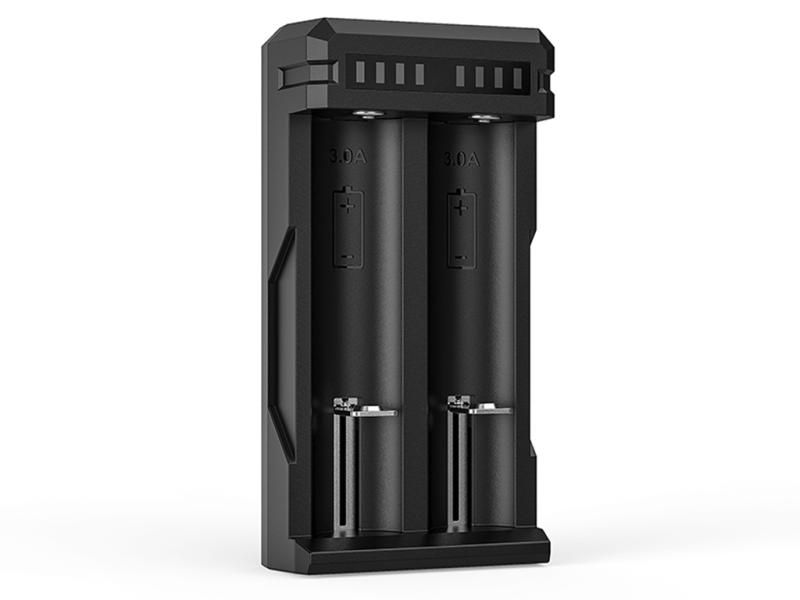 Xtar SC2 Schnelladegerät 2-Slot für Li-Ion-Akkus mit QC 3.0 Eingang