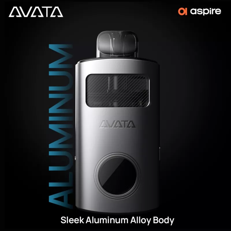 Aspire Avata Pod Kit 1100mAh 15ml Aluminium Gehäuse