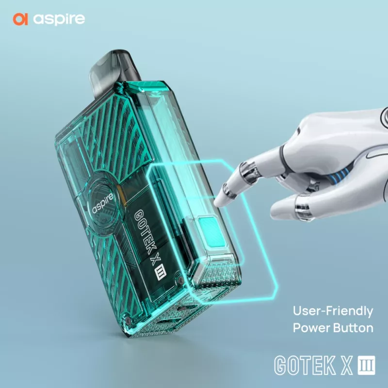 Aspire Gotek X 3 Kit 1200mAh 4.5ml Button