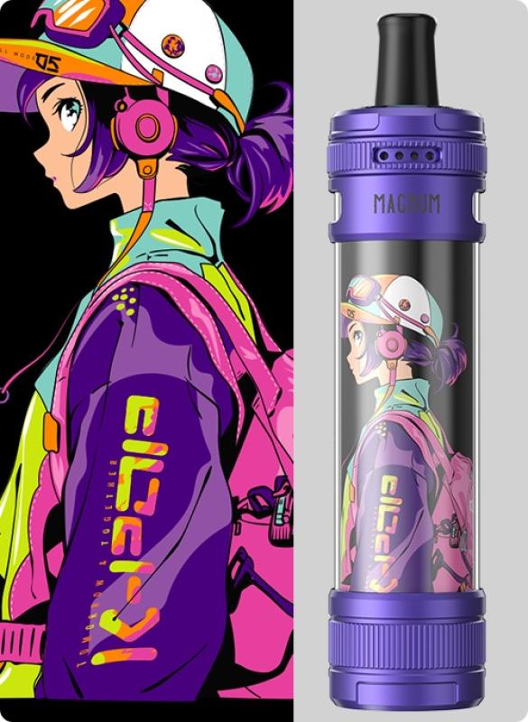 Aspire Magnum E-Shisha Kit 3800mAh 6ml Blue Violet Cyber Lilly