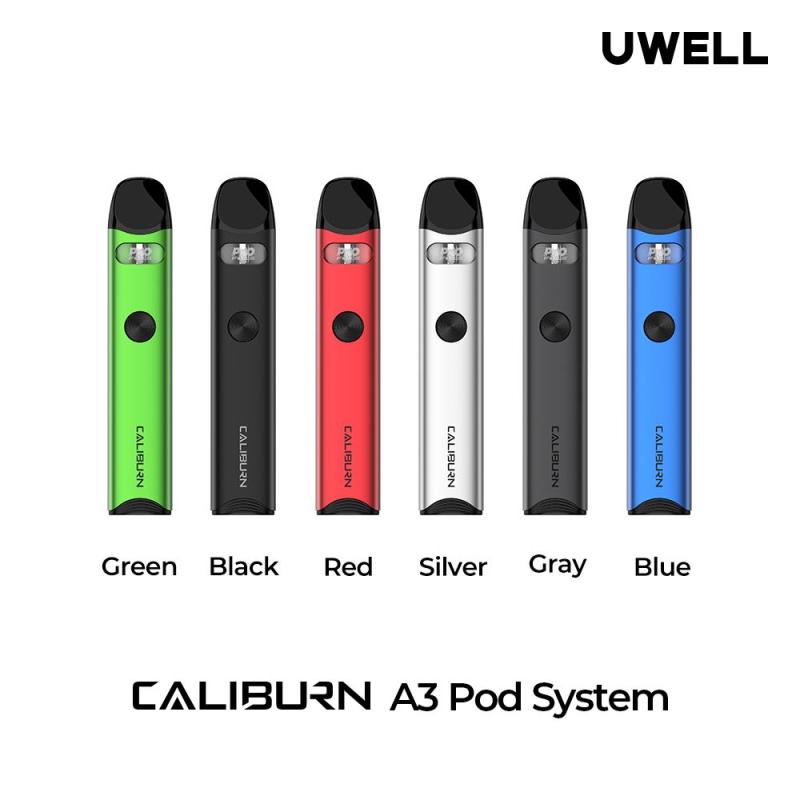 Uwell Caliburn A3 Kit, 520mAh, 2ml