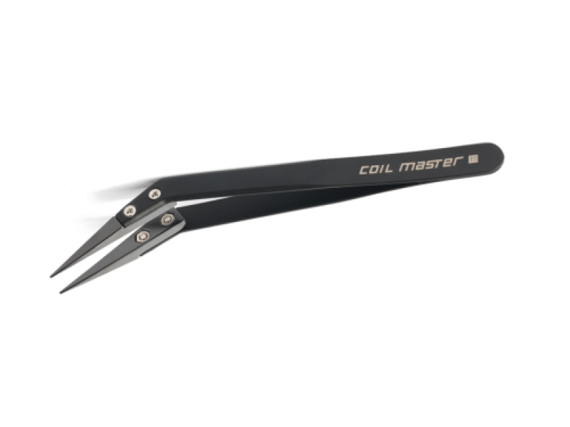 Coil Master Keramik Pinzette / Tweezer, gebogen