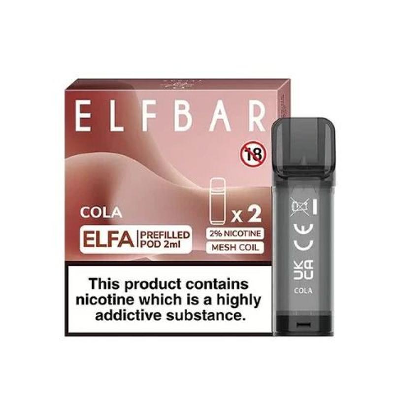 ELF BAR, ELFA Pod, 2x 2ml, 20mg/ml, 600 Züge