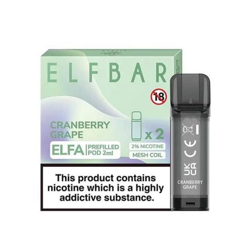 ELF BAR, ELFA Pod, 2x 2ml, 20mg/ml, 600 Züge