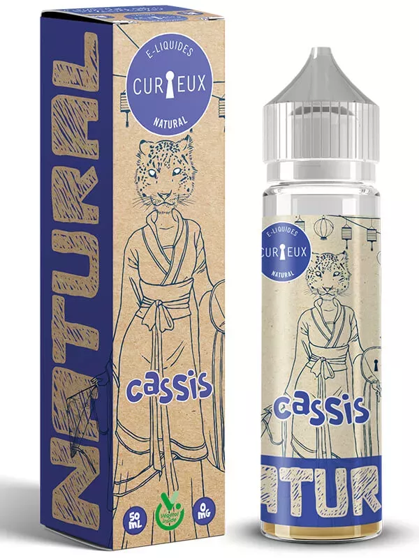 Curieux Natural Serie Cassis 50ml Shortfill