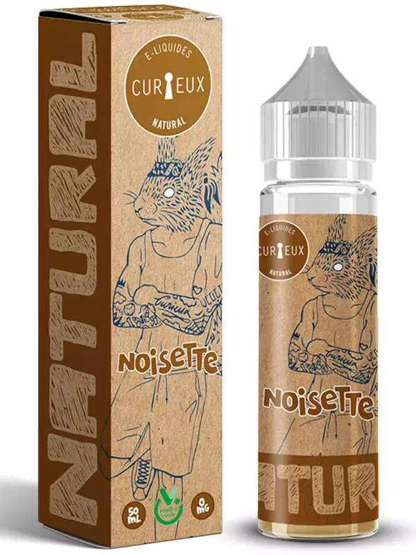 Curieux Natural Serie Haselnuss 50ml Shortfill