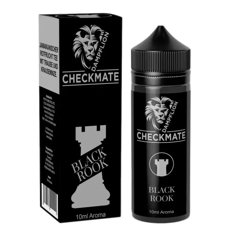 Dampflion Checkmate Black Rook 10 ml Longfill