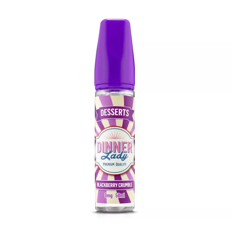 Dinner Lady Blackberry Crumble 50 ml ShortFill Bottle