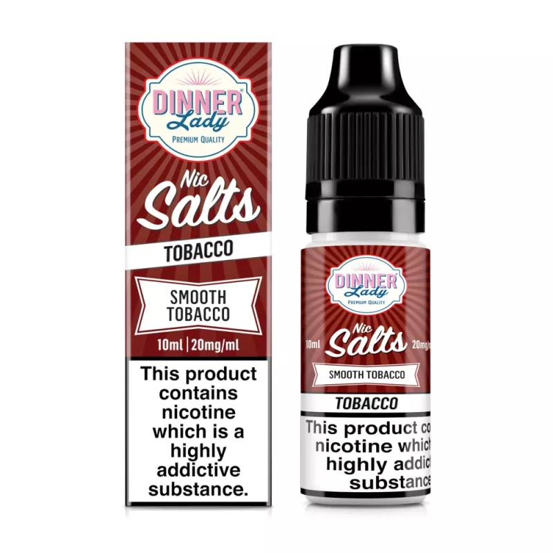 Dinner Lady Smooth Tobacco NicSalt 10 ml