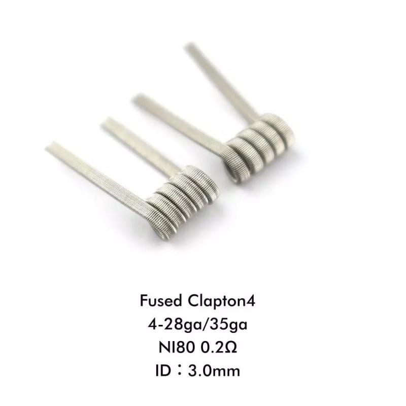 Dovpo 7 In 1 Pre-Built Coils inkl. Watte (42 Coils und 12 x Watte)