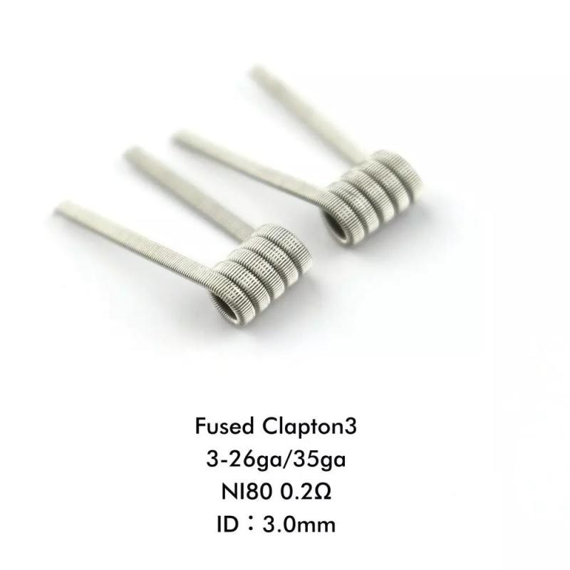 Dovpo 7 In 1 Pre-Built Coils inkl. Watte (42 Coils und 12 x Watte)