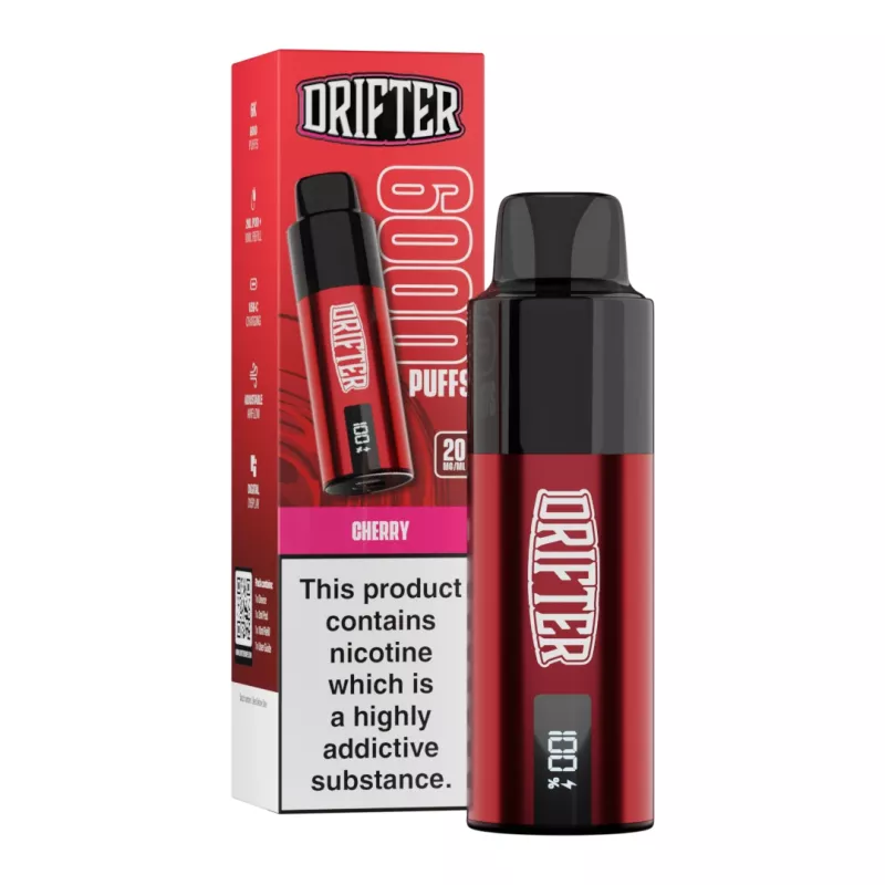 Drifter Bar 6000 Pod Kit V2 - 20mg/ml 12ml Cherry