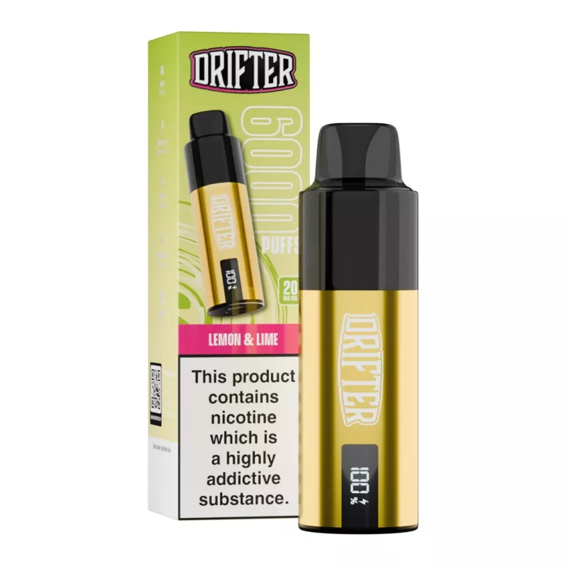 Drifter Bar 6000 Pod Kit V2 - 20mg/ml 12ml Lemon Lime