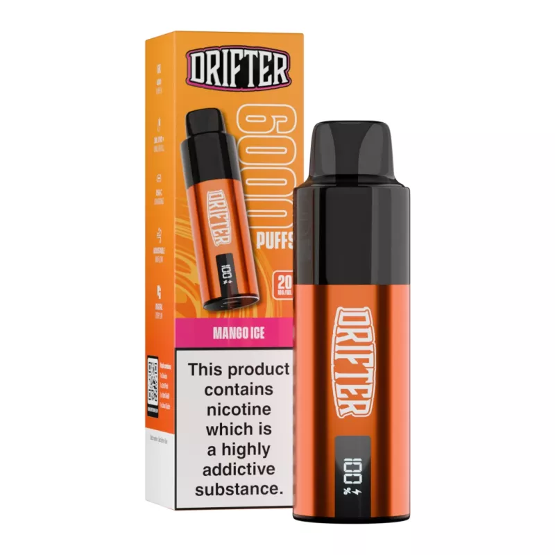 Drifter Bar 6000 Pod Kit V2 - 20mg/ml 12ml Mango