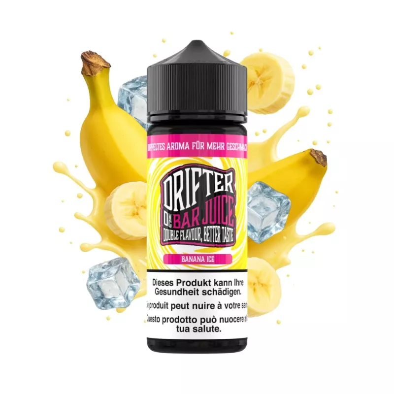 Drifter Bar Juice Banana Ice 120ml Shortfill