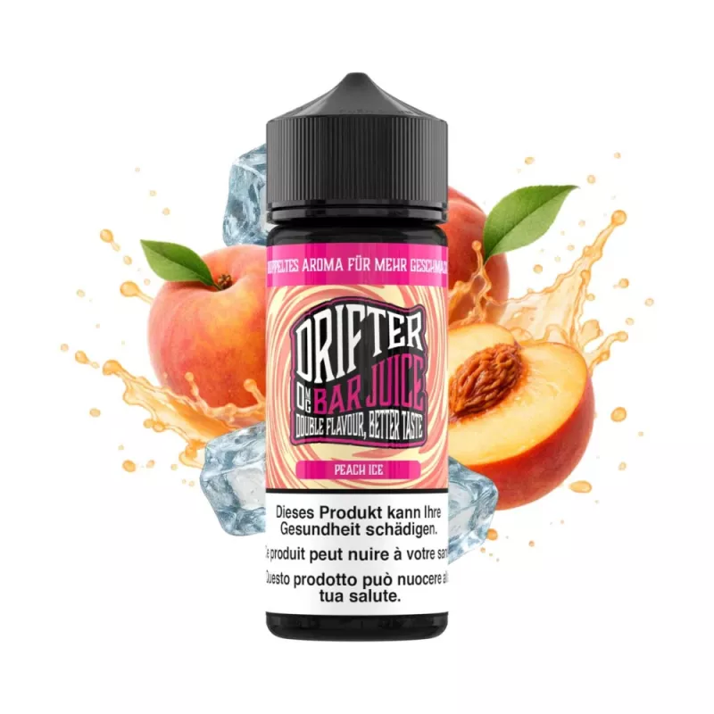 Drifter Bar Juice Peach Ice 120ml Shortfill