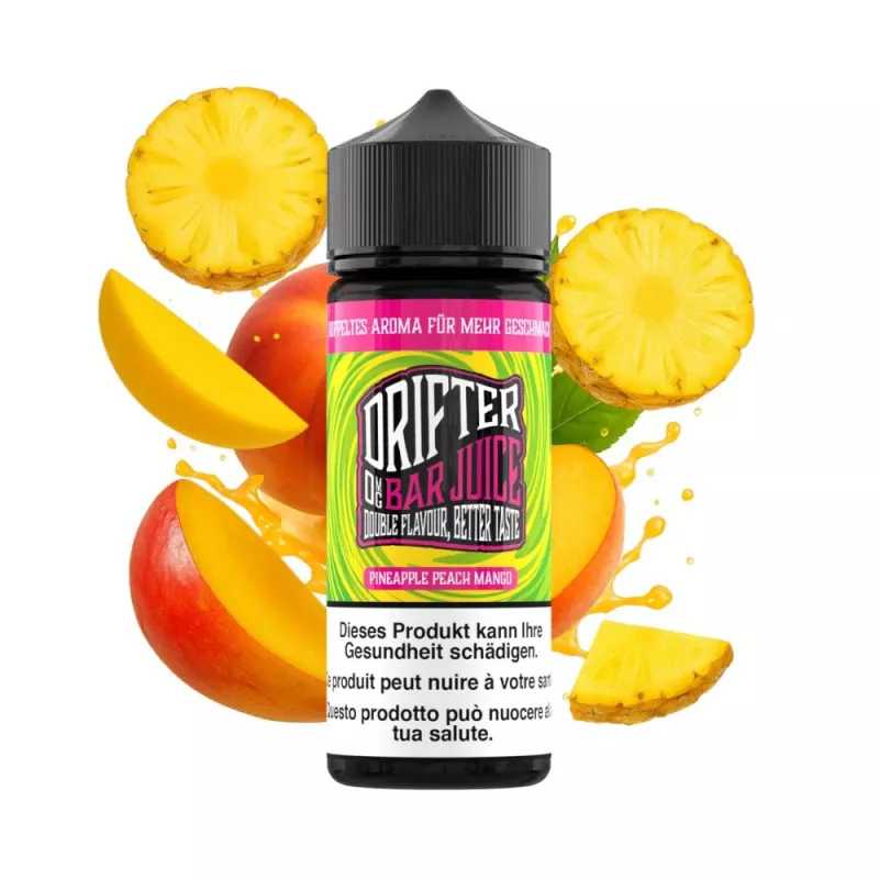 Drifter Bar Juice Pineapple Peach Mango 120ml Shortfill