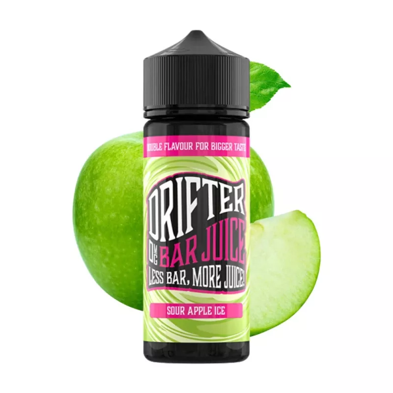 Drifter Bar Sour Apple Ice 120ml Shortfill