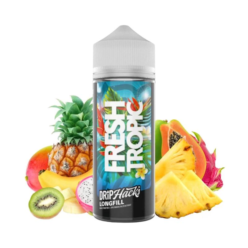 Drip Hacks - Fresh Tropic Longfill 30ml in 120ml Flasche