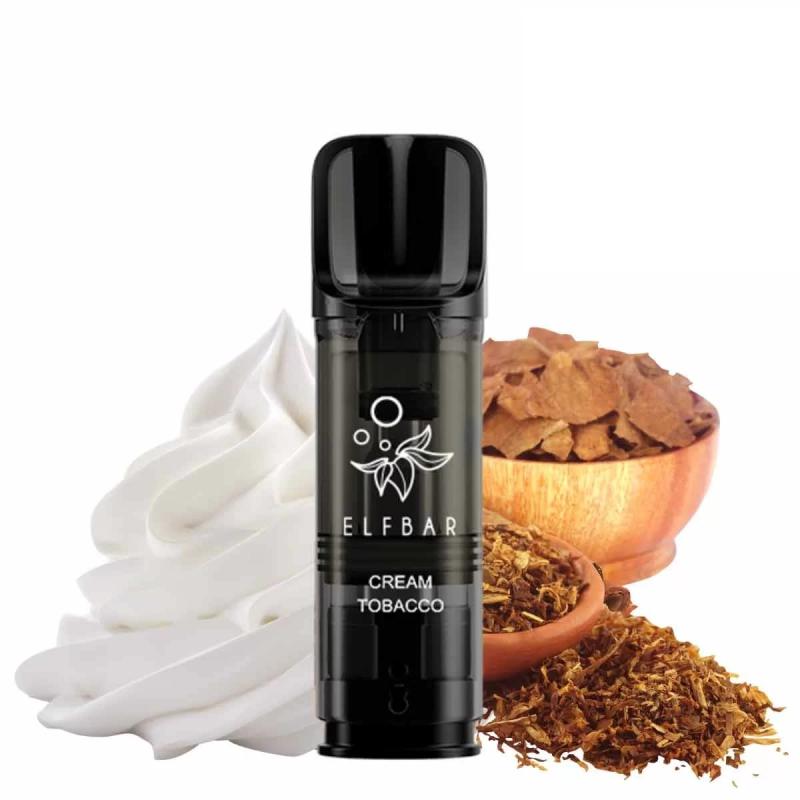 ELFBAR ELFA PRO Pod 2x 2ml 600 Züge Cream Tobacco